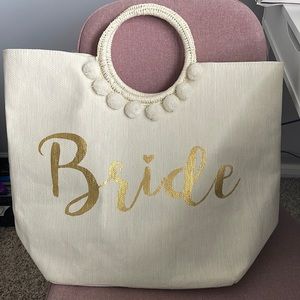 Bride tote